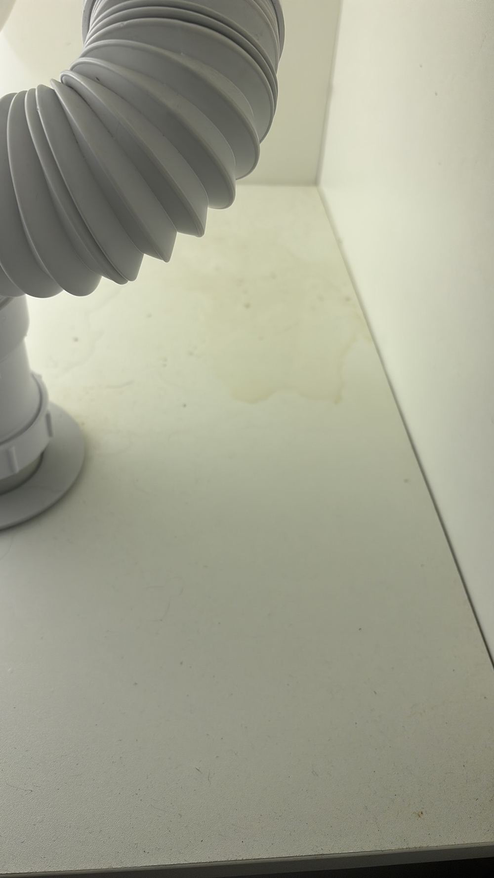 Cabinet base water damaged from a leak, needing repair, Darley, Ballarat